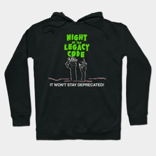 Night of the Legacy Code Nerdy Halloween Horror Hoodie